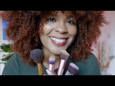 ASMR Jamaican girl at the back of class does your Makeup ft. Dossier + Layered sounds