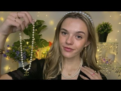 ASMR The Relaxing Sounds Of Pearls ✨ (highly requested)