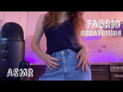 Fabric Scratching / Tapping ASMR 🦋 Fast and Aggressive ( 100% Sensitivity )