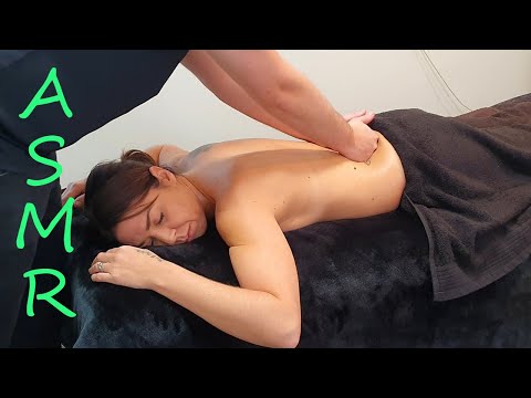 [ASMR]Super Relaxing Soft Tissue Back Massage - So Good For Sleeping [NO Talking][No Music]