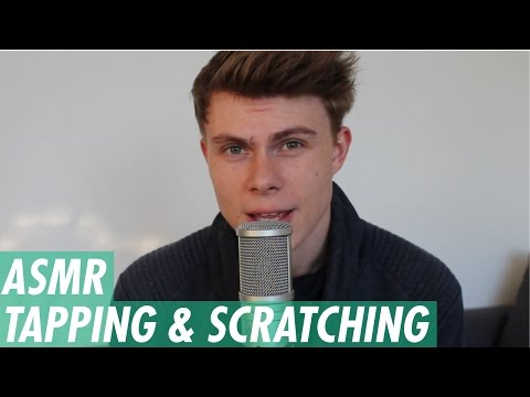 ASMR - Tapping and Scratching Session - with Male Whispering