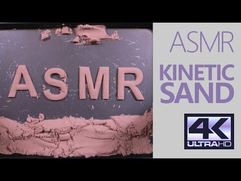 Kinetic Sand ~ ASMR/Soft Spoken/Scraping/Crunching
