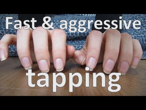 Fast & aggressive tapping for ASMR #141