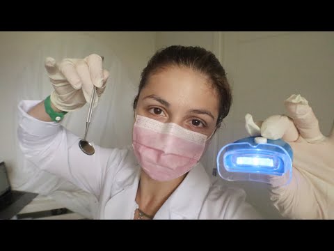 [ASMR] Dentist Roleplay (Cleaning, Whitening, Brushing) Medical RP, Personal Attention