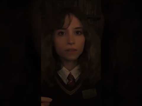 Study with Hermione Granger! Check out the full length video on my channel #asmr #asmrshorts