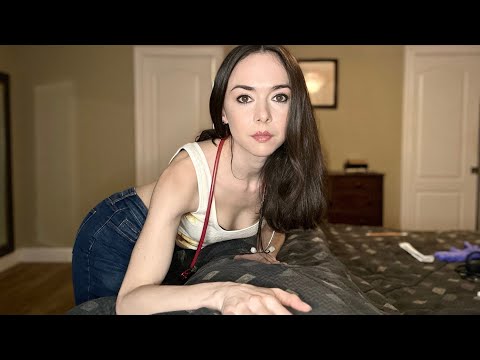 ASMR - Nurse Examines You In Bed - Soft Spoken Medical Role Play for Personal Attention & Sleep