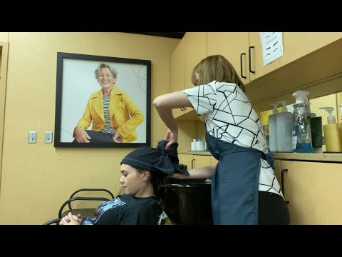 ASMR Professional Stylist Washes My Hair ♥️