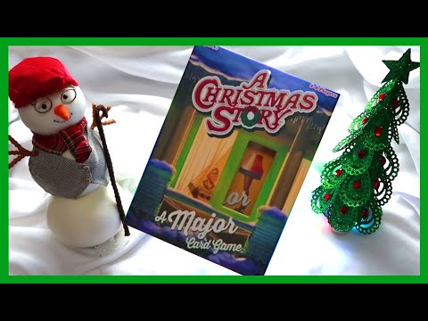 ASMR: Unboxing "A Christmas Story"🎄 Card Game (Soft Spoken, Reading, Tapping)