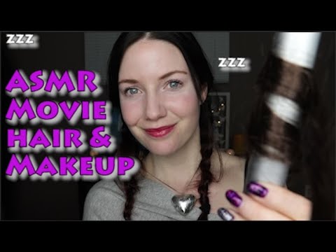 [ASMR] Backstage Hair and Makeup for a Movie  - Relaxing Personal Attention