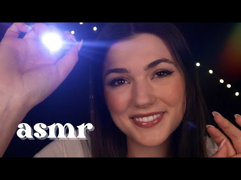 ASMR Light Triggers Eye Test 💡 Look Right Here and Follow the Light ✨