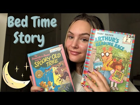 ASMR Bed Time Stories + Tinglely Whispers