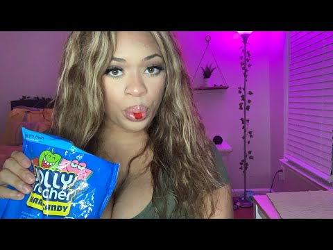 Asmr live: jolly ranchers and triggers