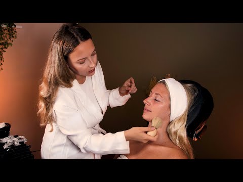 ASMR Mole Scanning Skin Analysis with Face Mapping (+ Shoulders, Neck & Back Exam)