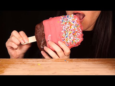 ASMR Giant Brownie Popsicle (No Talking)