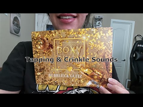 ASMR BOXYCHARM Crinkle and tapping sounds