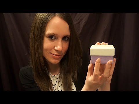 ASMR Tapping & Scratching on Cardboard Boxes [Whispered]