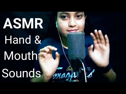 ASMR Hand Movements & Mouth Sounds