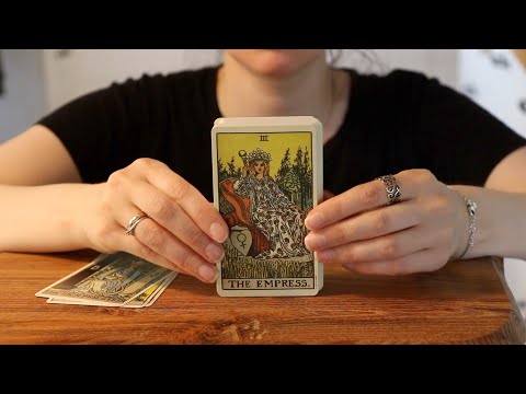 ASMR Whisper | Practicing & Study The Tarot Cards