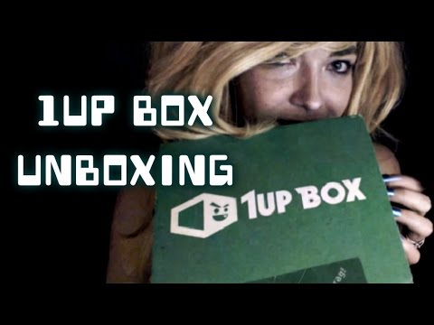 ***ASMR*** 1UP BOX April - unboxing & rambly review!