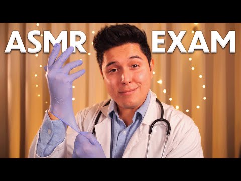 ASMR | A Realistic Cranial Nerve Exam | Relaxing Medical Roleplay