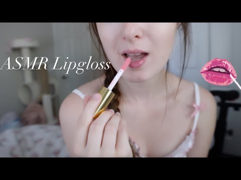 ASMR applying lipgloss 🫦💄