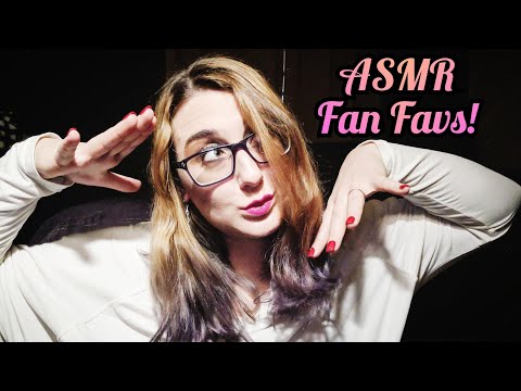 ASMR Fan Favourites (inaudible, grasping, boom in your face, fast repeating)