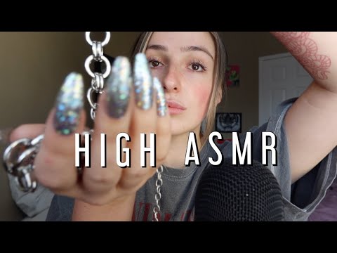 HIGH ASMR | Long Nails, Tingley Trigger Assortment, Whisper Ramble