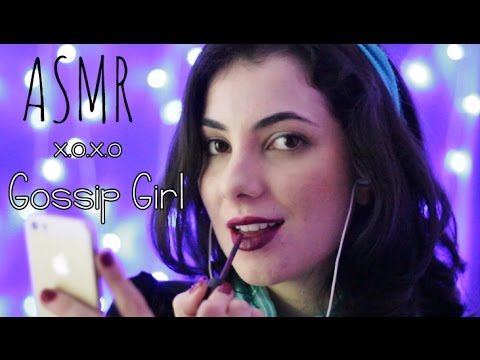 🎧[ASMR Não Intencional]👂 Roleplay Blair Waldorf se maquiando 👄 - Gossip Girl  ( Soft Spoken)