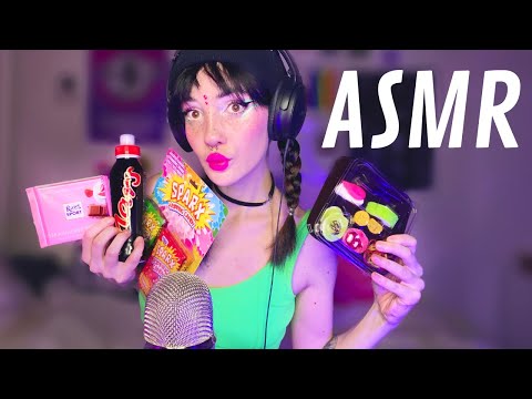 ASMR | 🍣 dégustation de produits chelous (overdose de sucre bsr)