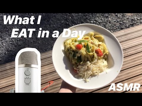What I Eat in A Day: ASMR Edition
