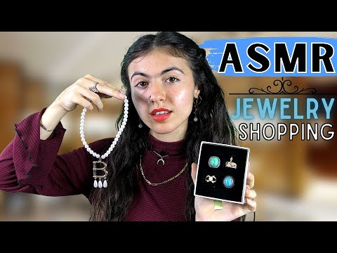 ASMR || shopping for jewelry (you have no budget)