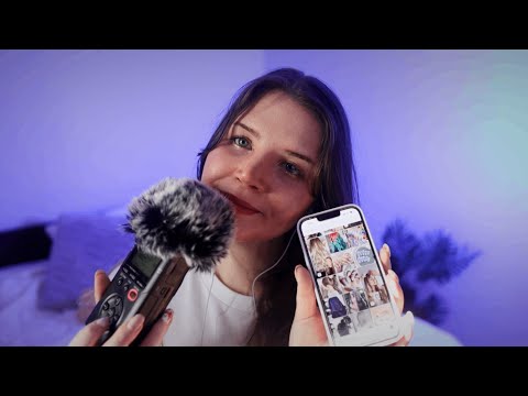 asmr | what's on my instagram explore feed?