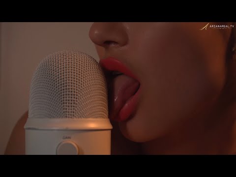 ASMR Relaxing Mouth Sounds with Licking & Kissing, Very Personal