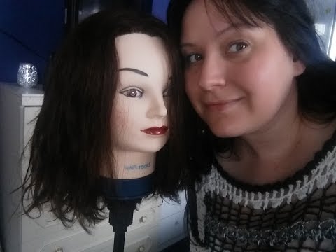 Asmr - Scalp Massage / Hair Play / Haircut - Personal Attention - Mannequin