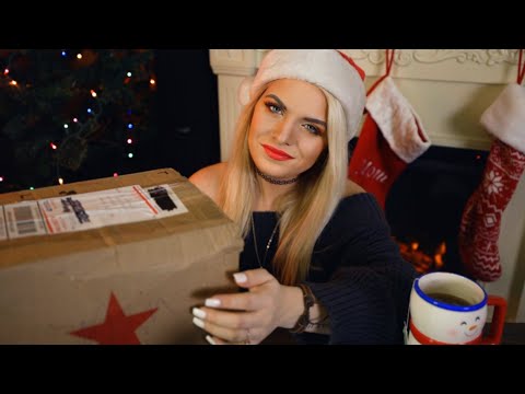 [ASMR] Secret Santa 🎁 Gift Unboxing & Soft Rambling 🎁 Who Got Me!?