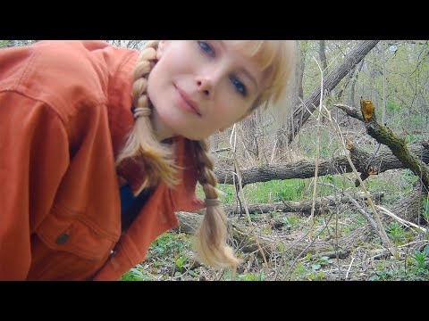 ✿ Spring Wildlife Trail Camera ✿ ASMR Whispered Commentary & Nature Sounds