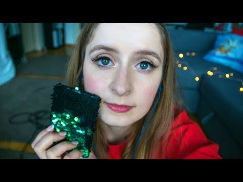 ASMR Sequin Gently Scratching – Hand Movements, Personal Attention