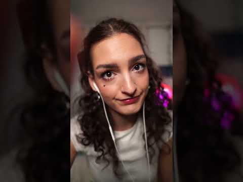 ASMR Cleaning your face  (spit painting) #asmr #shorts #foryou
