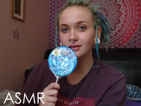 ASMR Eating Lollipop | Hard Candy Mukbang