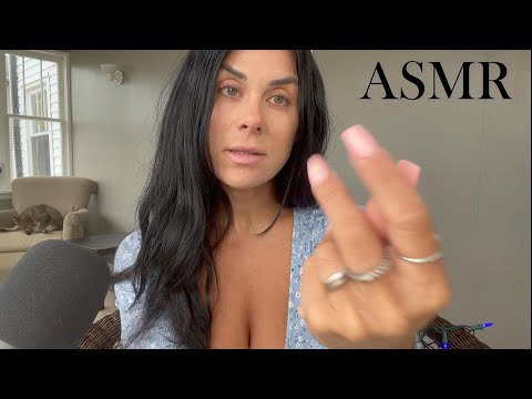 [ASMR] Positive Affirmations while Softly Touching Your Face..zZZz