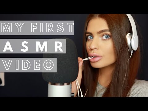 My First ASMR Video! - Welcome to my New Channel! #ASMR #MouthSounds #tingles