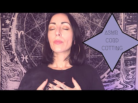 ASMR CORD CUTTING | LETTING GO | ENERGY CLEARING | GUIDED MEDITATION | DISTANCE REIKI HEALING
