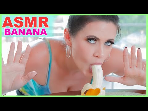 ASMR Eating Banana Challenge and Peeling With NO HANDS From TikTok