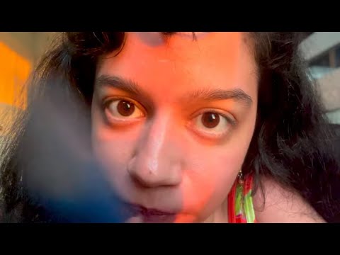 ASMR~ Chaotic 1970s Scribbling in Your Eyes with Flashlight
