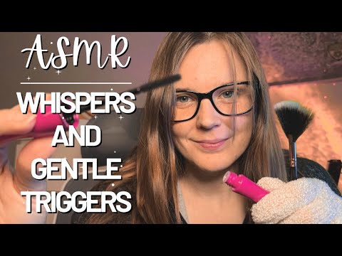 🎧ASMR | Whispered Chat and Gentle Triggers with Spa Music to Help You Sleep
