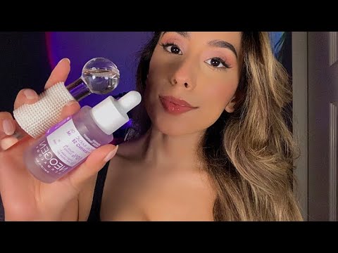 ASMR Korean Facial Roleplay (Layered Sounds & Water Globes)😴🧴YesStyle