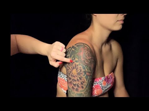 ASMR Tingly Tattoo Tracing (Whisper)