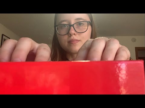 Finger Tapping On a Textured Box ASMR