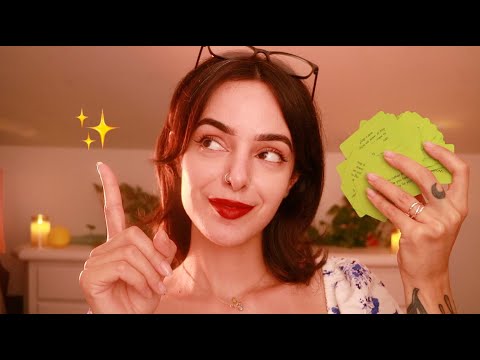 ASMR let's Play Would You Rather....... with Cards 🧡