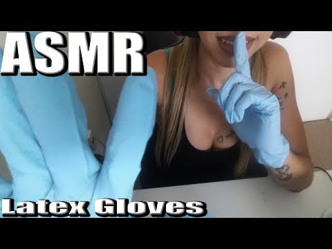 {ASMR} Latex Gloves and Lotion sounds